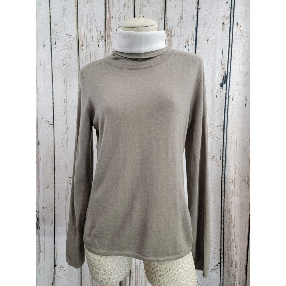 Armani Collezioni Cashmere Wool Turtleneck Pullover Sweater Women's Medium‎ EUC